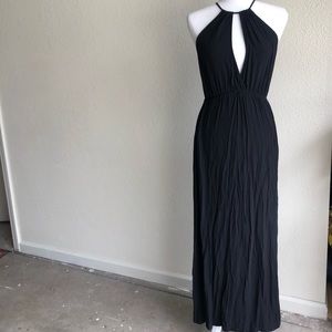 Blurr long black dress